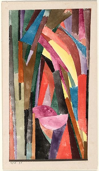 Paul Klee. L’ironie à l’œuvre : PAUL KLEE - Drôle, Gothique joyeux, 1915